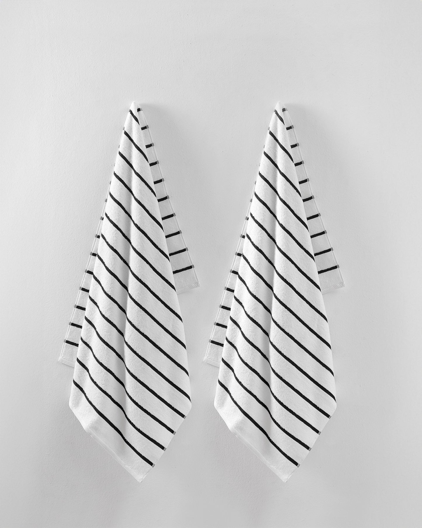 Black Stripe Pool and Beach Towel