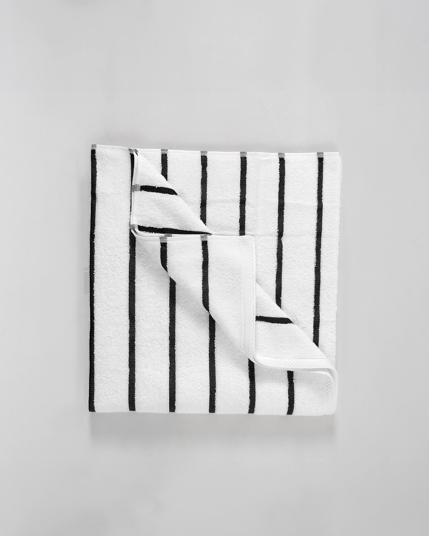 Black Stripe Pool and Beach Towel