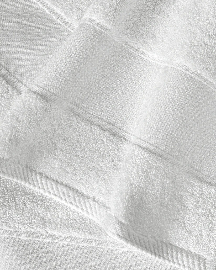 Lux White Hand Towel