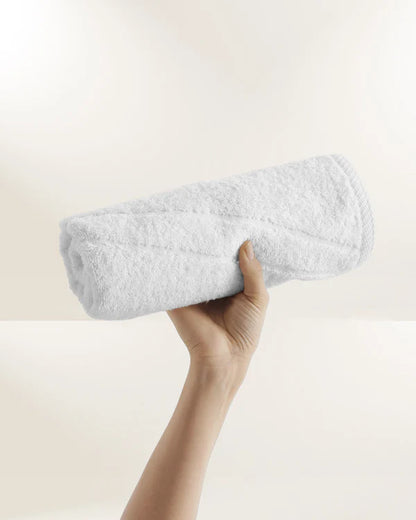 Baccarat White Washcloth