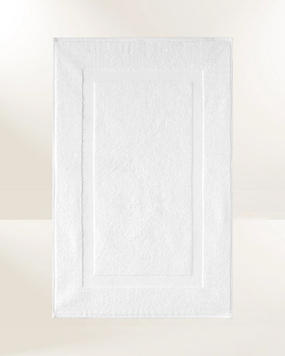 Sunset White Bath Mat Classic