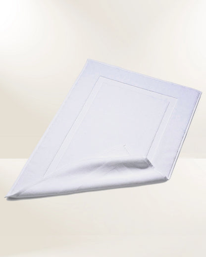 Sunset White Bath Mat Classic