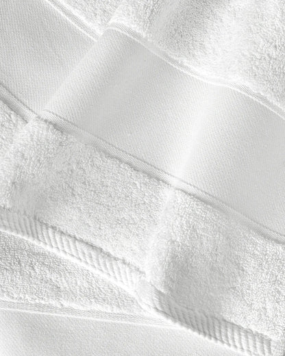 Lux White Bath Towel