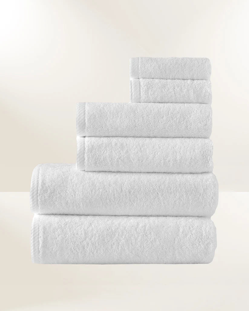 Sofya White Hand Towel