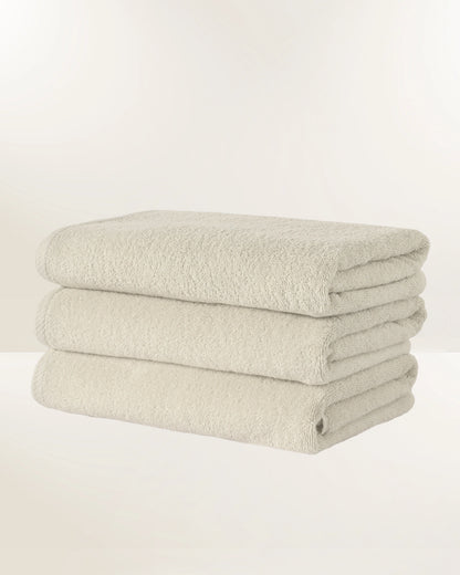 Beige Bath Towel