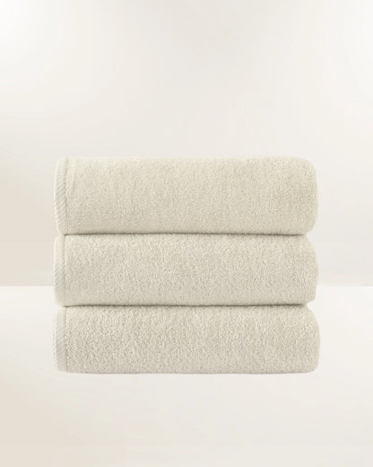 Beige Bath Towel