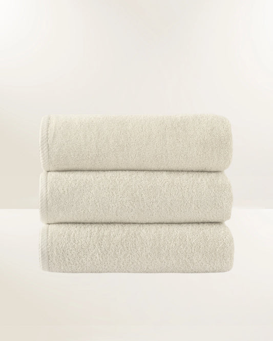 Beige Bath Towel