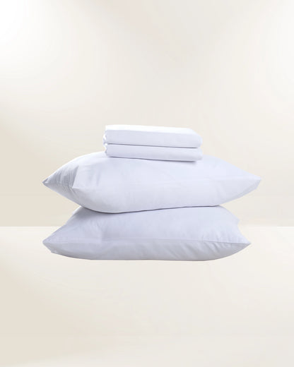 Lux White Pillow Case