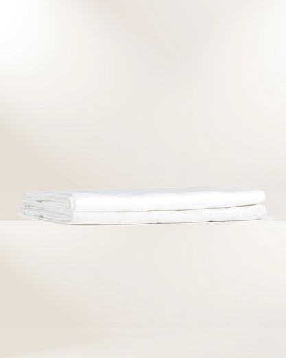 Lux White Pillow Case