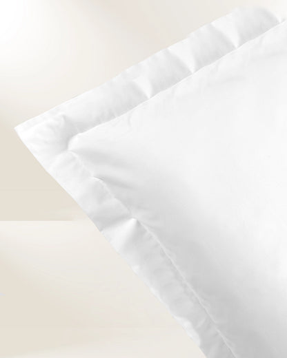 Lux White Pillow Sham